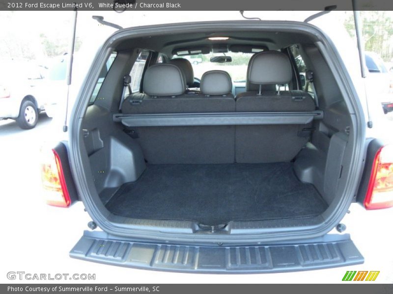 White Suede / Charcoal Black 2012 Ford Escape Limited V6