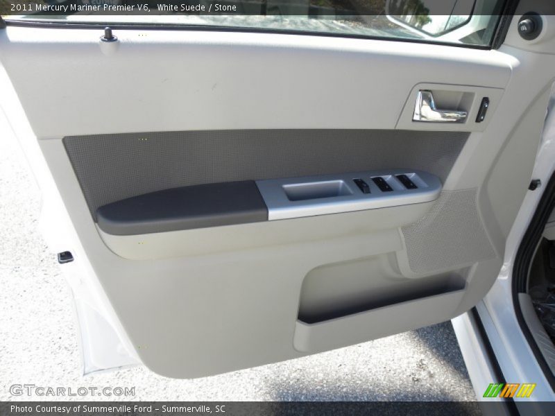 White Suede / Stone 2011 Mercury Mariner Premier V6