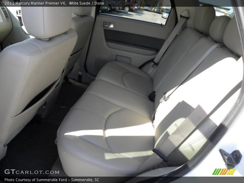 White Suede / Stone 2011 Mercury Mariner Premier V6