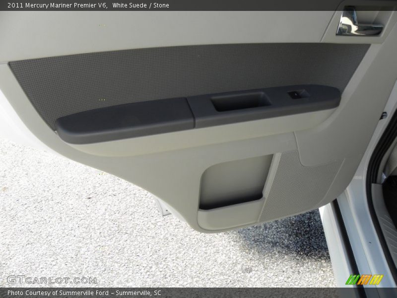 White Suede / Stone 2011 Mercury Mariner Premier V6