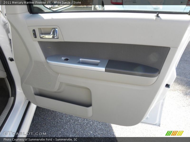 White Suede / Stone 2011 Mercury Mariner Premier V6