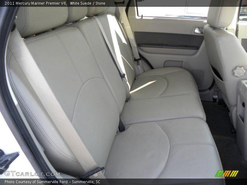 White Suede / Stone 2011 Mercury Mariner Premier V6