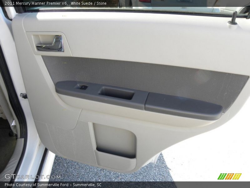 White Suede / Stone 2011 Mercury Mariner Premier V6