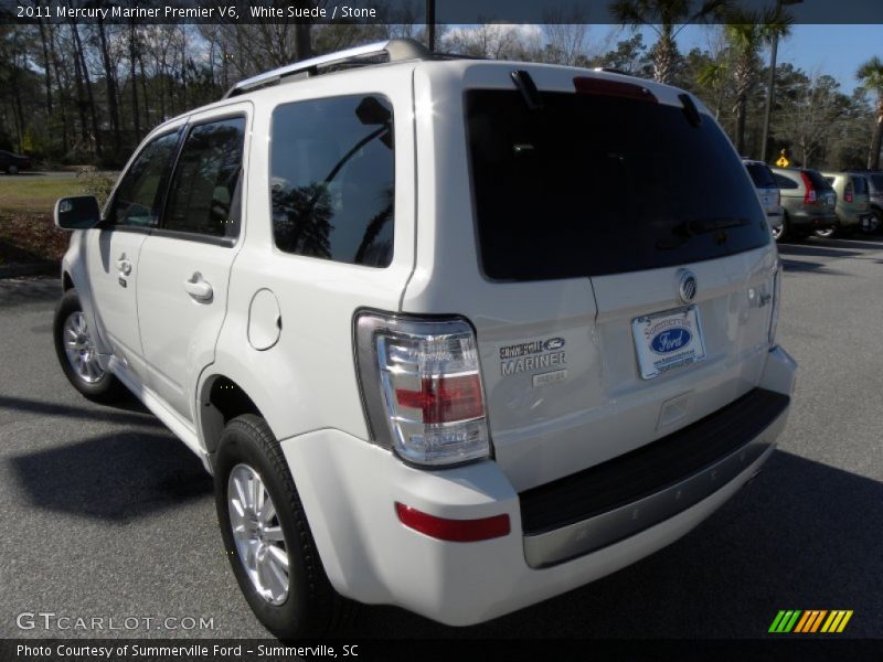 White Suede / Stone 2011 Mercury Mariner Premier V6