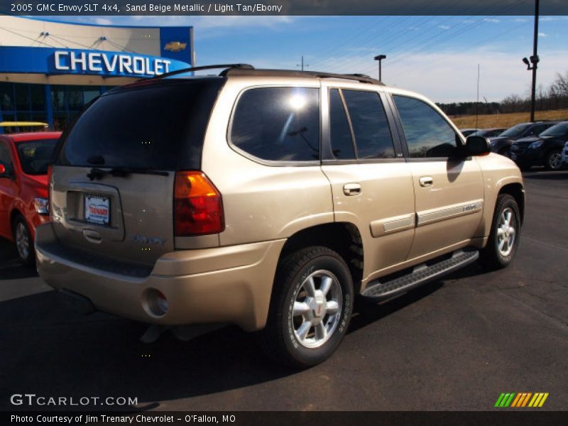 Sand Beige Metallic / Light Tan/Ebony 2005 GMC Envoy SLT 4x4