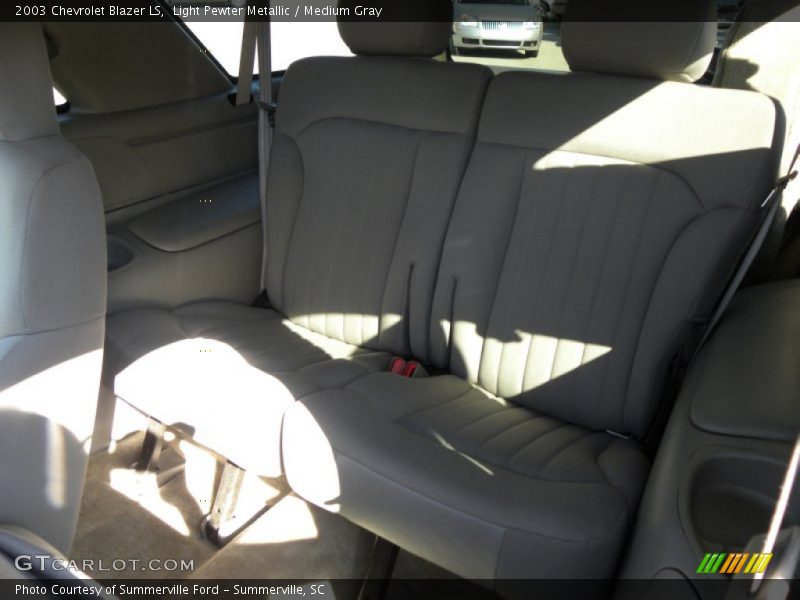 Light Pewter Metallic / Medium Gray 2003 Chevrolet Blazer LS