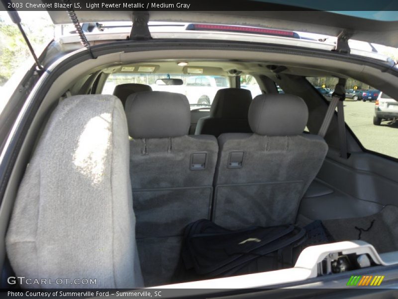Light Pewter Metallic / Medium Gray 2003 Chevrolet Blazer LS