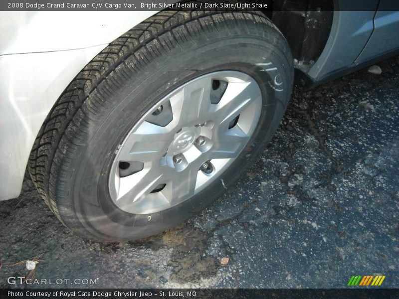 Bright Silver Metallic / Dark Slate/Light Shale 2008 Dodge Grand Caravan C/V Cargo Van