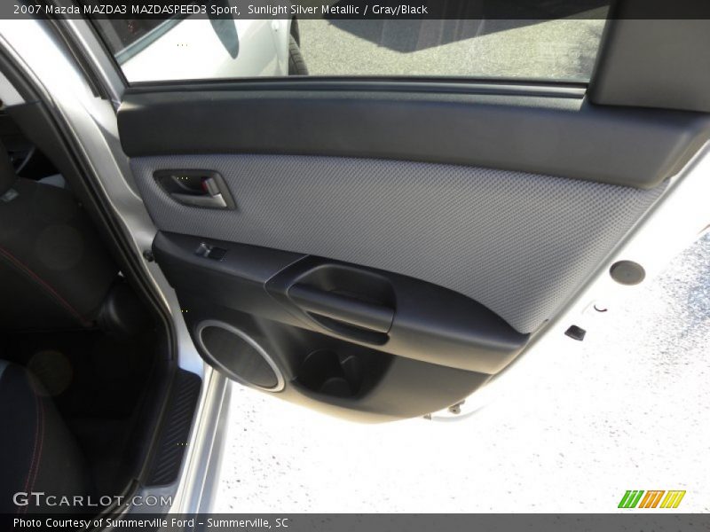 Sunlight Silver Metallic / Gray/Black 2007 Mazda MAZDA3 MAZDASPEED3 Sport
