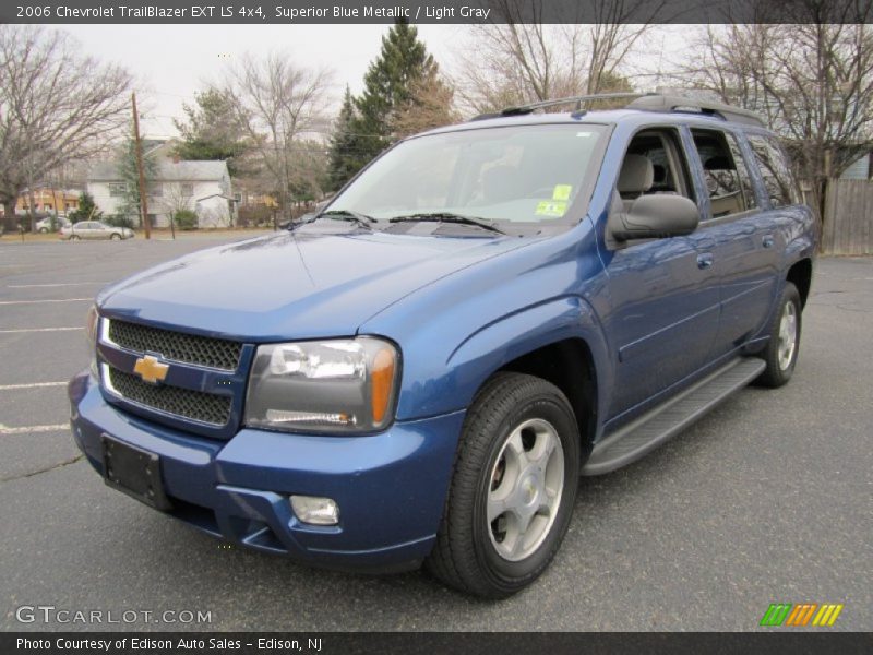 Superior Blue Metallic / Light Gray 2006 Chevrolet TrailBlazer EXT LS 4x4