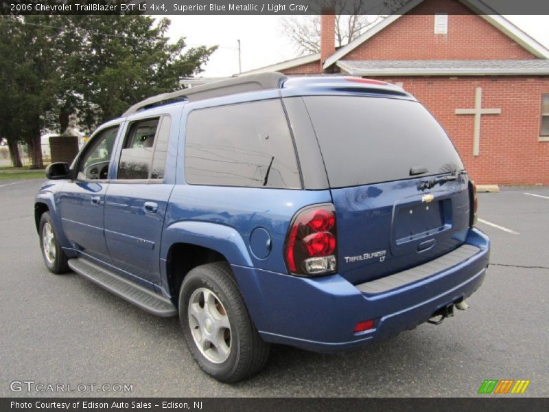 Superior Blue Metallic / Light Gray 2006 Chevrolet TrailBlazer EXT LS 4x4