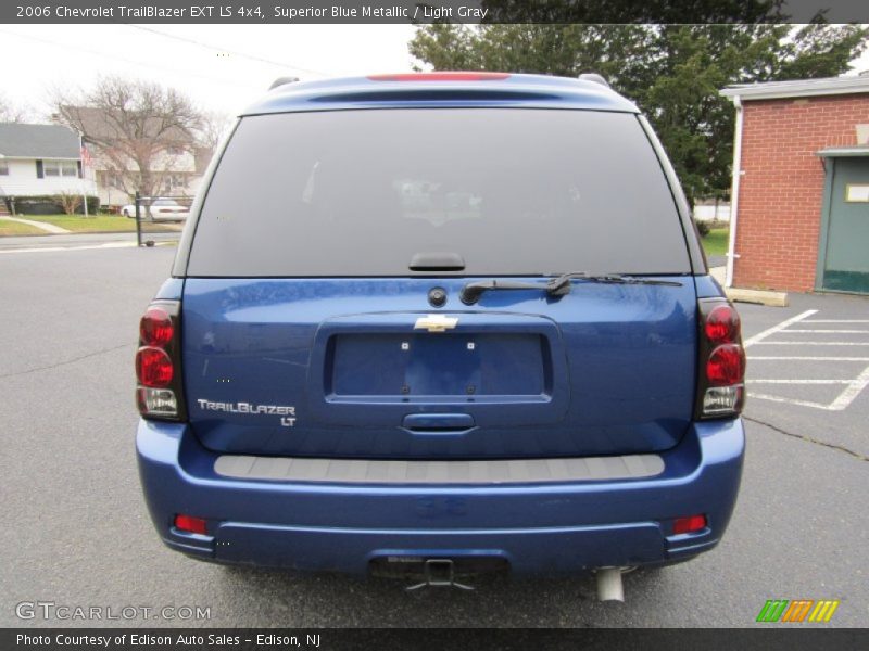 Superior Blue Metallic / Light Gray 2006 Chevrolet TrailBlazer EXT LS 4x4