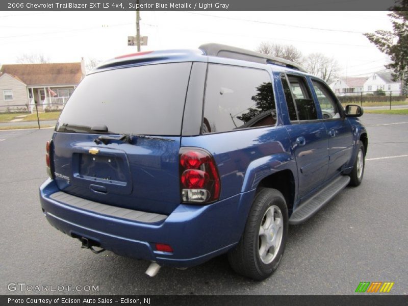 Superior Blue Metallic / Light Gray 2006 Chevrolet TrailBlazer EXT LS 4x4