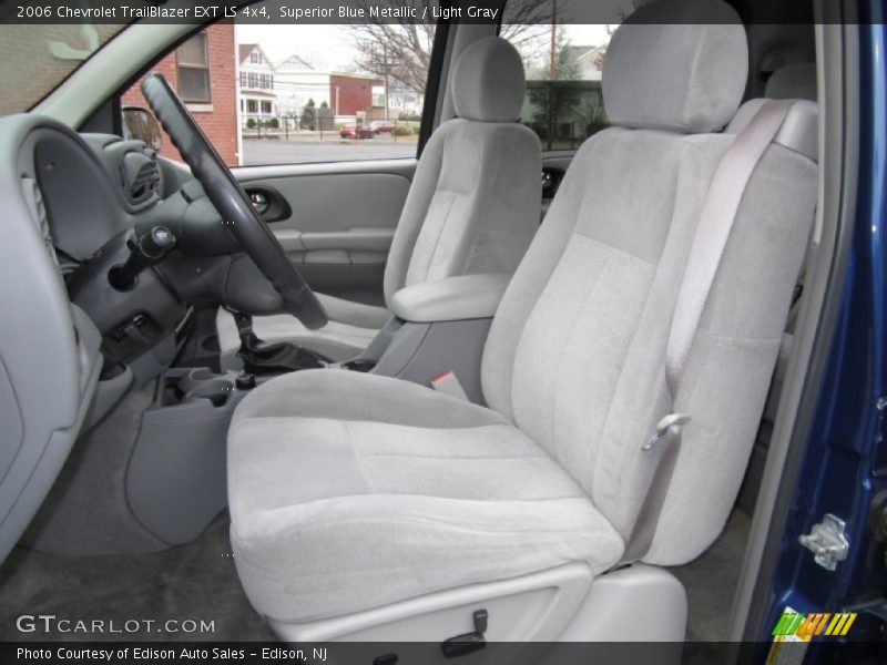 Superior Blue Metallic / Light Gray 2006 Chevrolet TrailBlazer EXT LS 4x4