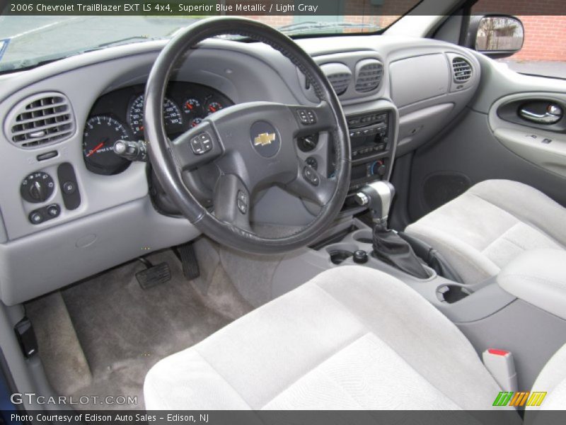 Superior Blue Metallic / Light Gray 2006 Chevrolet TrailBlazer EXT LS 4x4