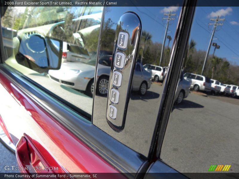 Redfire Metallic / Camel 2008 Ford Explorer Sport Trac Limited