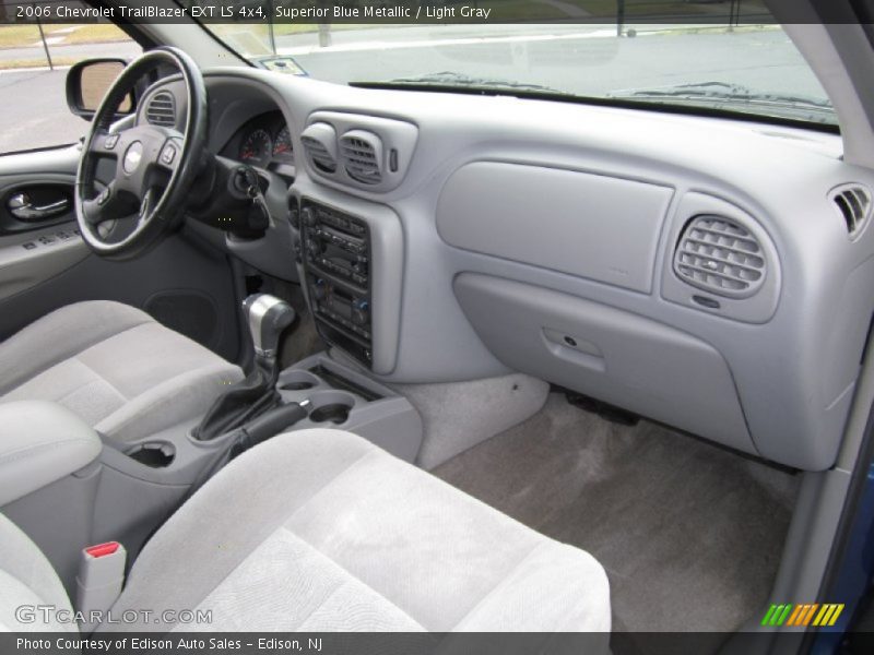 Superior Blue Metallic / Light Gray 2006 Chevrolet TrailBlazer EXT LS 4x4