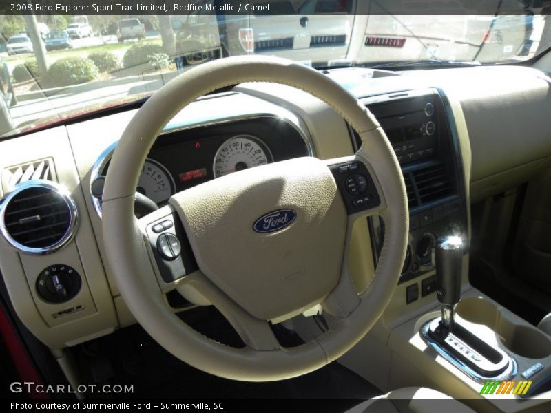 Redfire Metallic / Camel 2008 Ford Explorer Sport Trac Limited