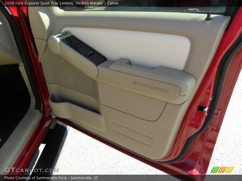 Redfire Metallic / Camel 2008 Ford Explorer Sport Trac Limited