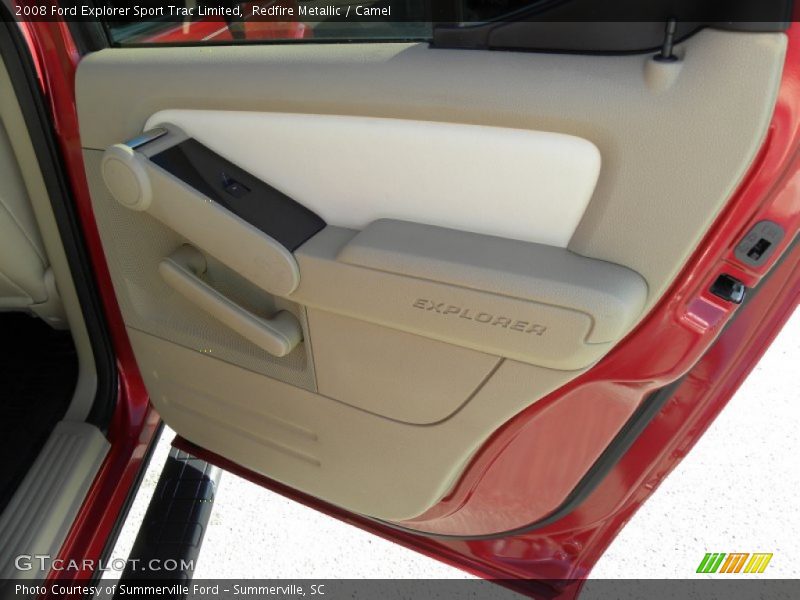 Redfire Metallic / Camel 2008 Ford Explorer Sport Trac Limited