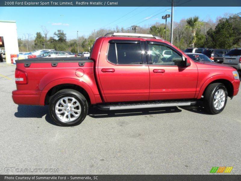 Redfire Metallic / Camel 2008 Ford Explorer Sport Trac Limited