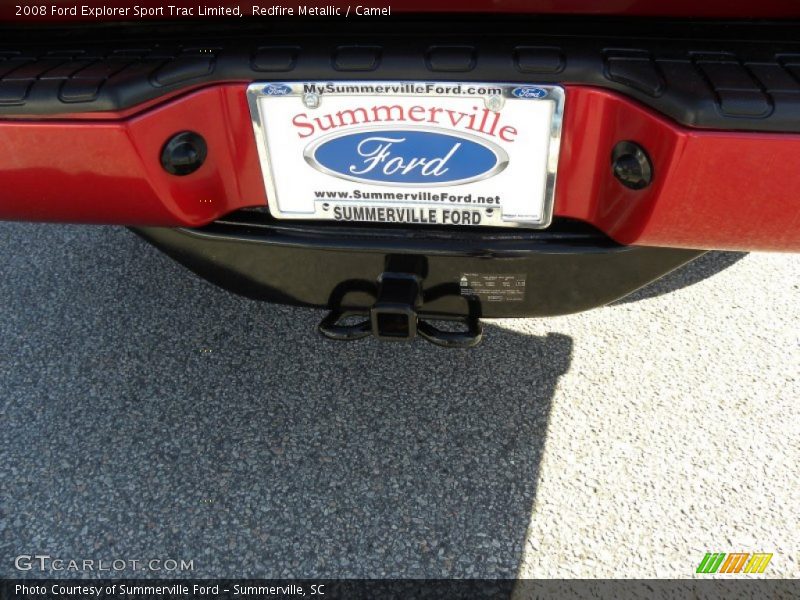 Redfire Metallic / Camel 2008 Ford Explorer Sport Trac Limited