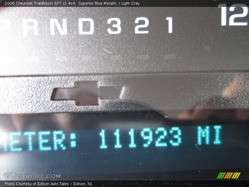 Superior Blue Metallic / Light Gray 2006 Chevrolet TrailBlazer EXT LS 4x4