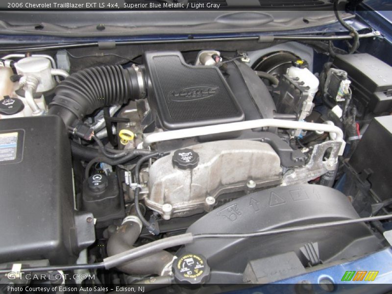 Superior Blue Metallic / Light Gray 2006 Chevrolet TrailBlazer EXT LS 4x4
