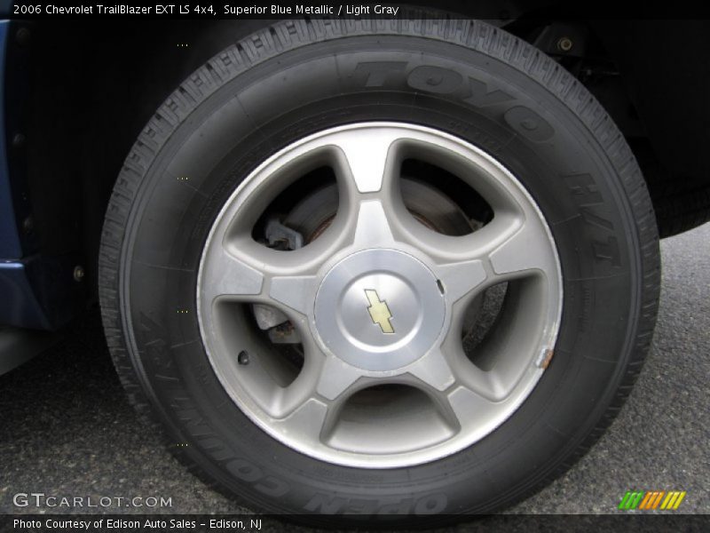 Superior Blue Metallic / Light Gray 2006 Chevrolet TrailBlazer EXT LS 4x4