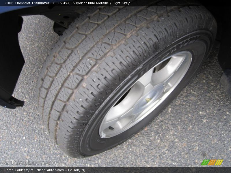 Superior Blue Metallic / Light Gray 2006 Chevrolet TrailBlazer EXT LS 4x4
