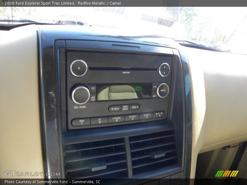 Redfire Metallic / Camel 2008 Ford Explorer Sport Trac Limited