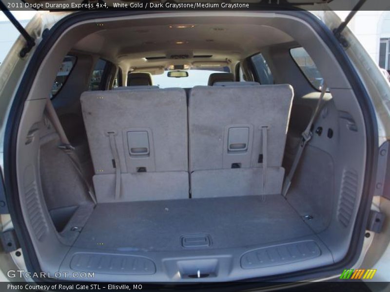 White Gold / Dark Graystone/Medium Graystone 2011 Dodge Durango Express 4x4