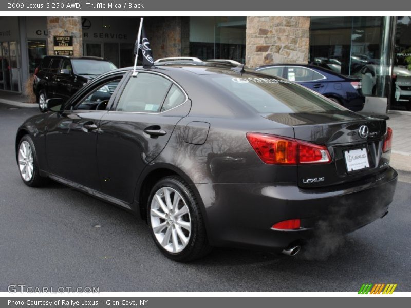 Truffle Mica / Black 2009 Lexus IS 250 AWD
