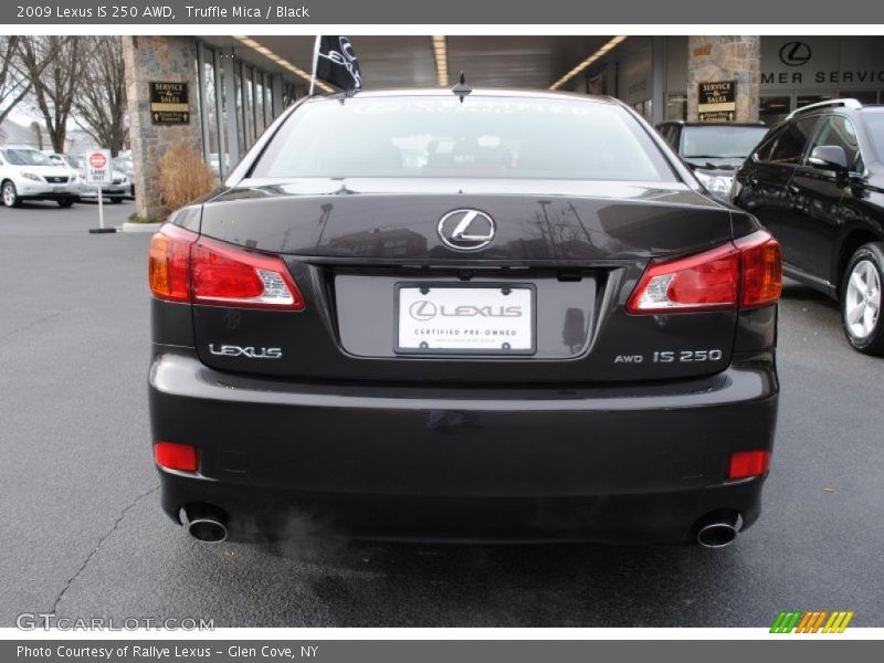 Truffle Mica / Black 2009 Lexus IS 250 AWD