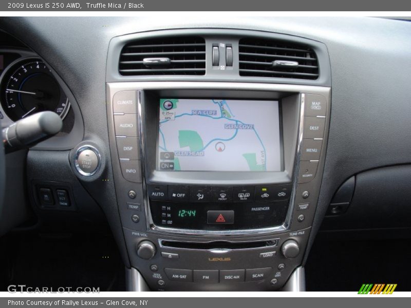 Truffle Mica / Black 2009 Lexus IS 250 AWD