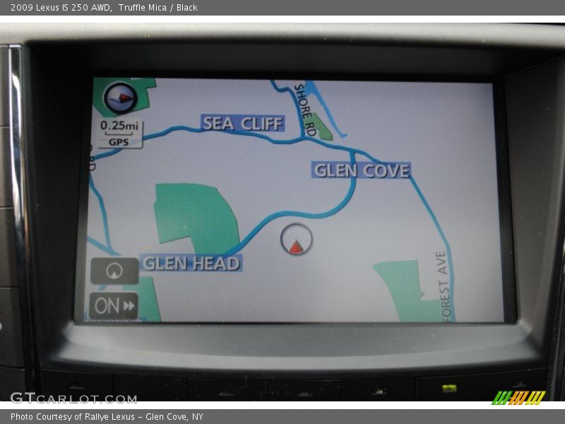 Truffle Mica / Black 2009 Lexus IS 250 AWD