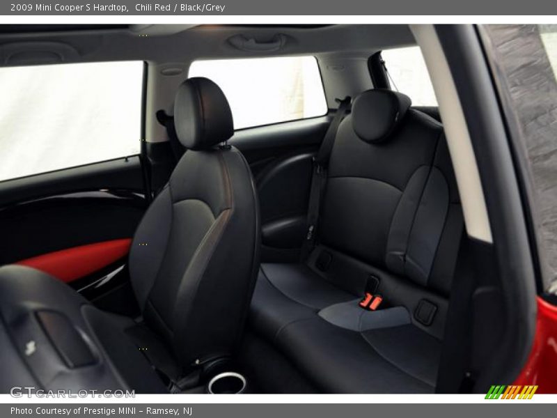 Chili Red / Black/Grey 2009 Mini Cooper S Hardtop