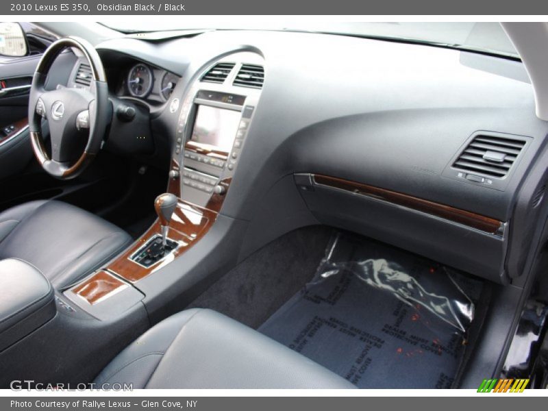 Obsidian Black / Black 2010 Lexus ES 350