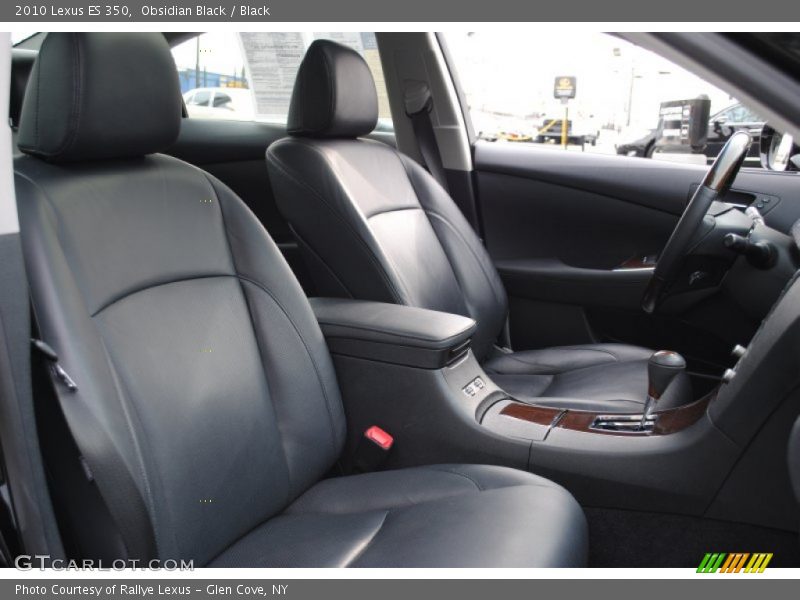 Obsidian Black / Black 2010 Lexus ES 350