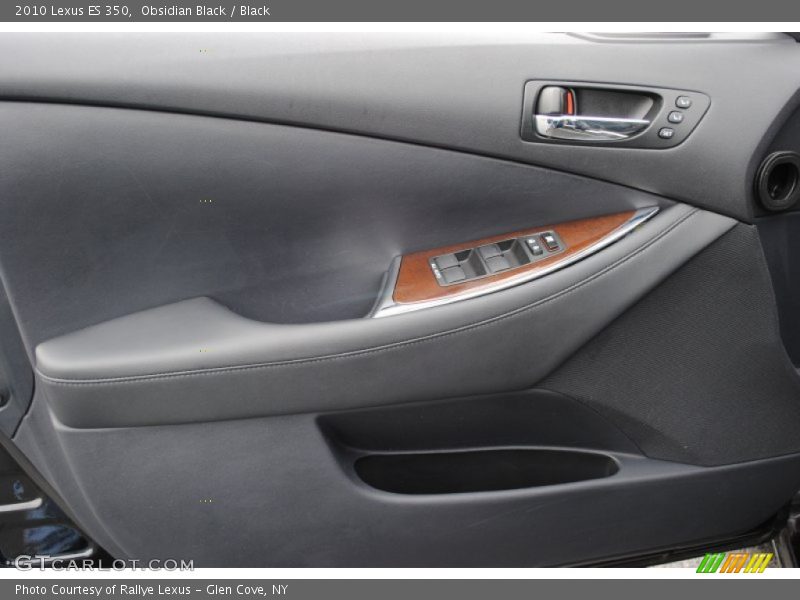 Obsidian Black / Black 2010 Lexus ES 350
