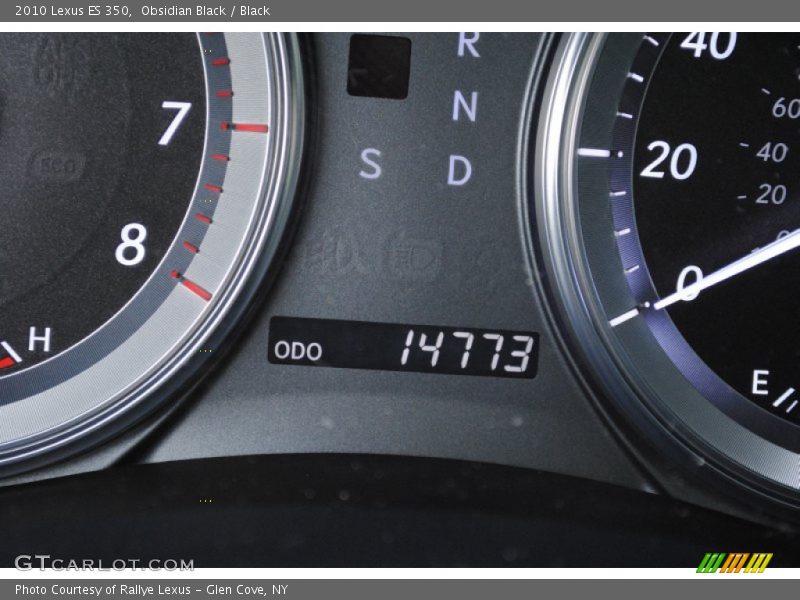 Obsidian Black / Black 2010 Lexus ES 350