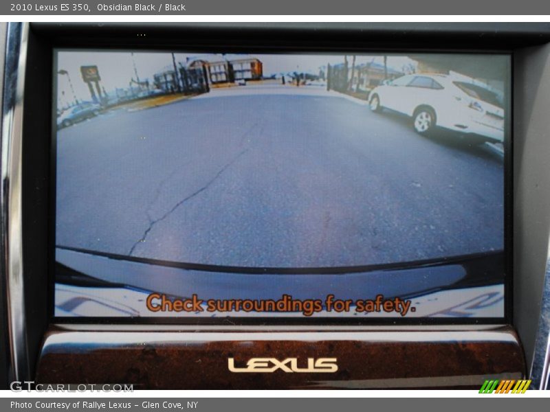 Obsidian Black / Black 2010 Lexus ES 350