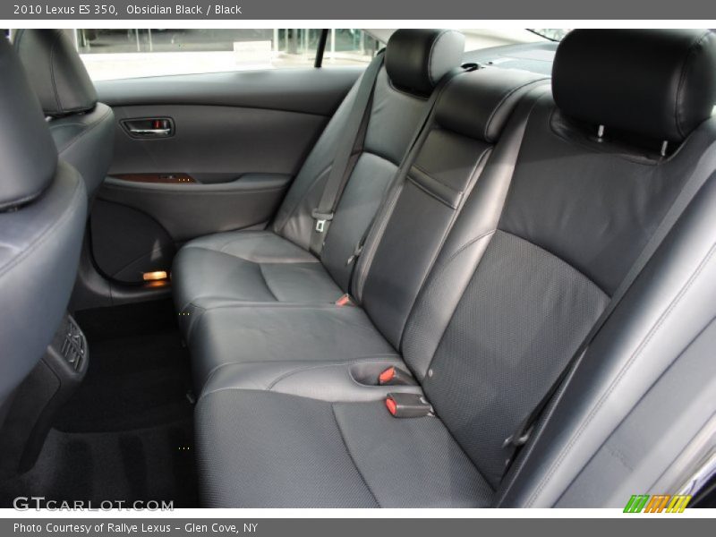 Obsidian Black / Black 2010 Lexus ES 350