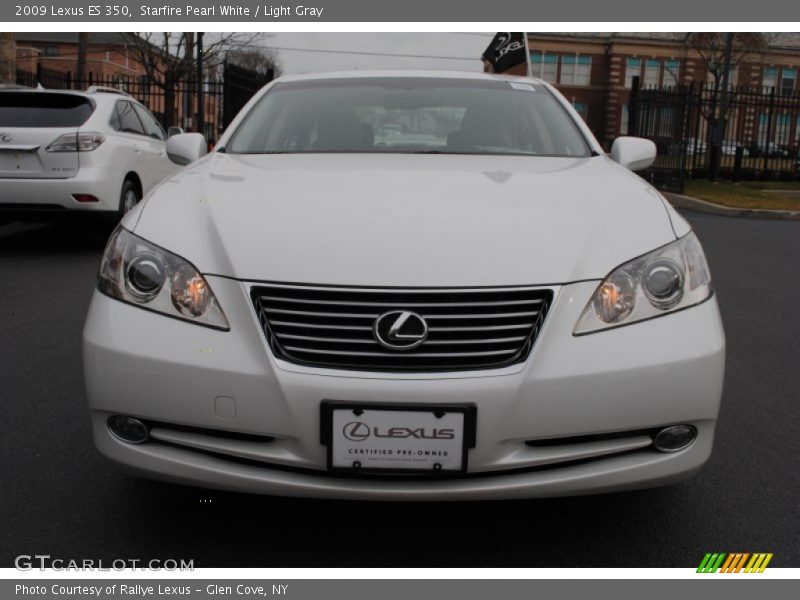 Starfire Pearl White / Light Gray 2009 Lexus ES 350