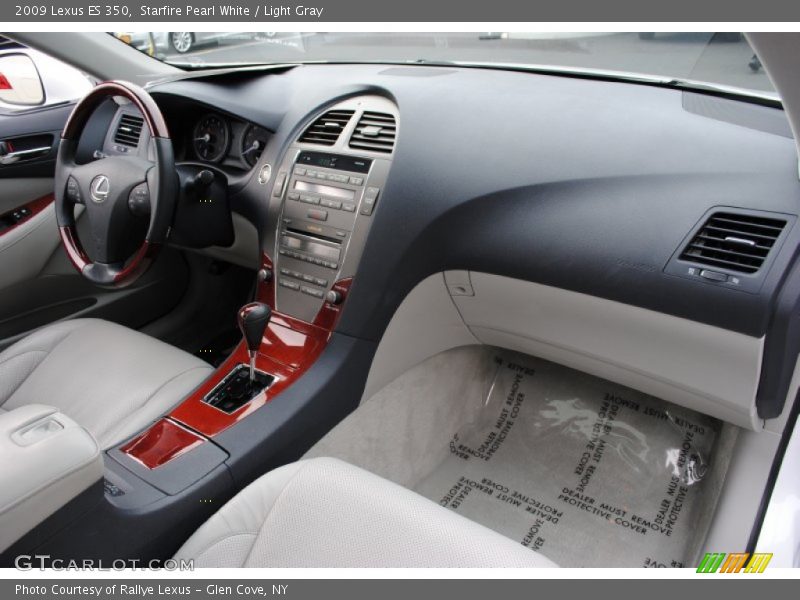 Starfire Pearl White / Light Gray 2009 Lexus ES 350