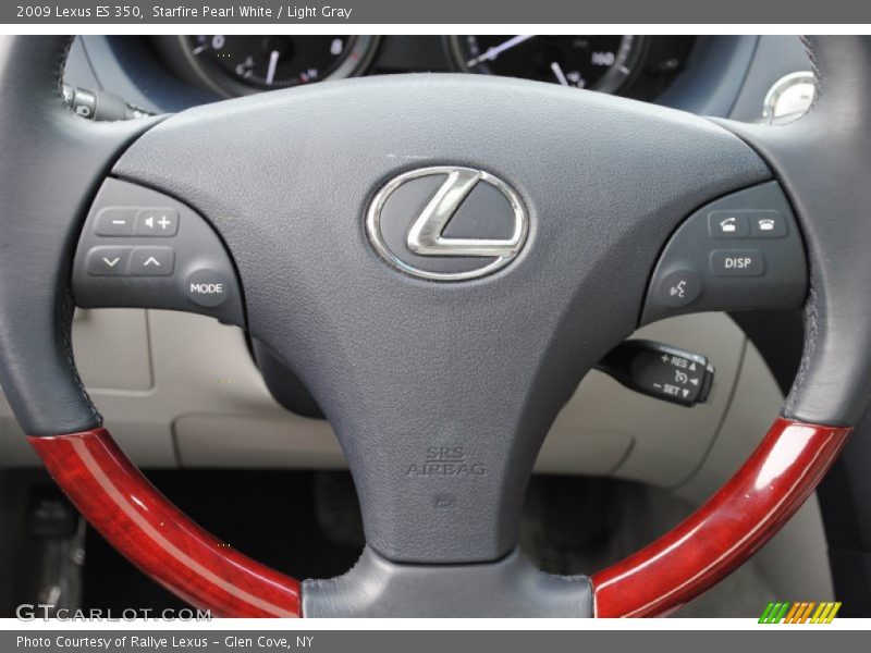 Starfire Pearl White / Light Gray 2009 Lexus ES 350