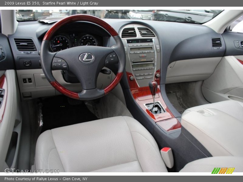 Starfire Pearl White / Light Gray 2009 Lexus ES 350