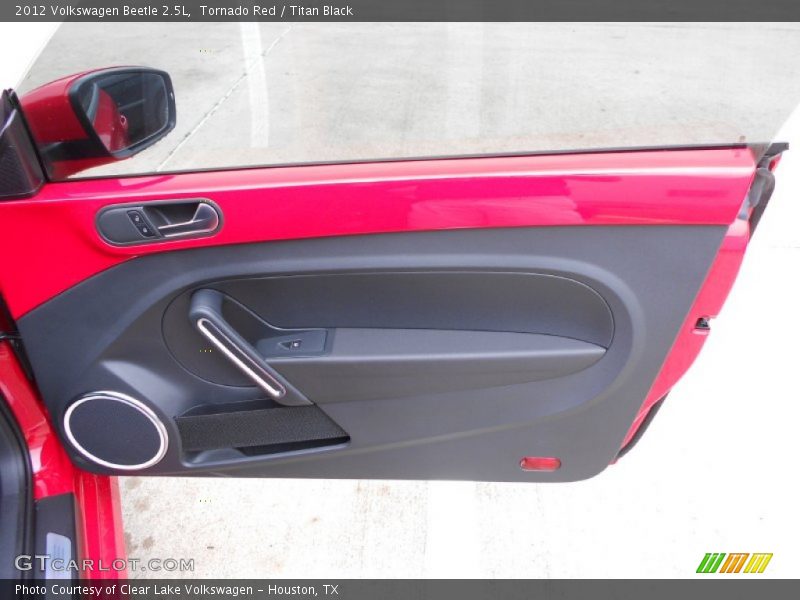 Tornado Red / Titan Black 2012 Volkswagen Beetle 2.5L
