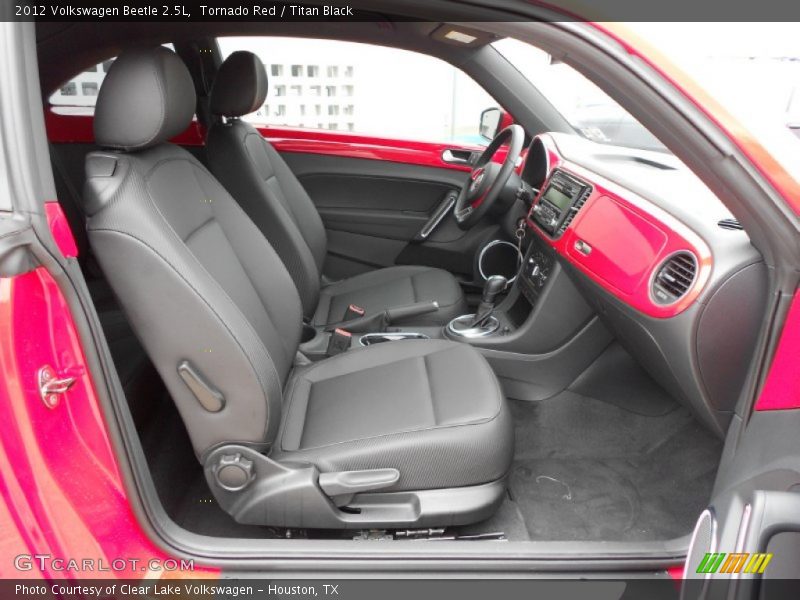Tornado Red / Titan Black 2012 Volkswagen Beetle 2.5L
