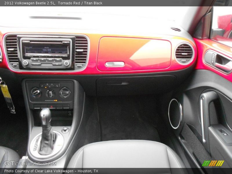 Tornado Red / Titan Black 2012 Volkswagen Beetle 2.5L